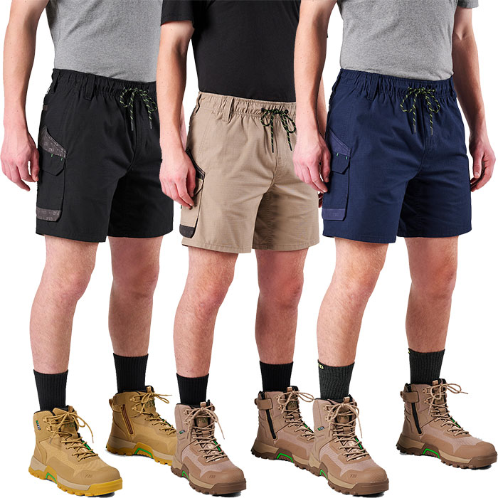 FXD WS-7 Elastic Waist Utility Shorts