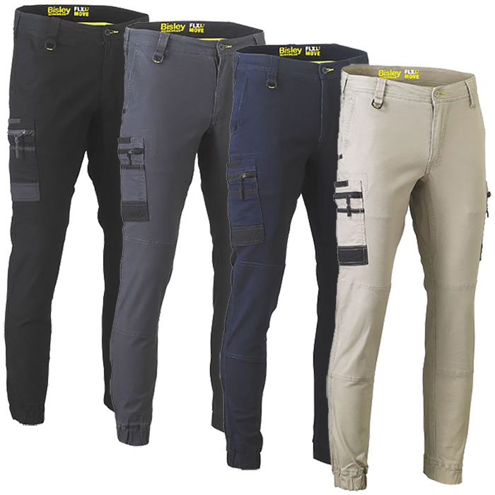 Bisley BPC6334 Flx&Move Stretch Cuffed Cargo Pant