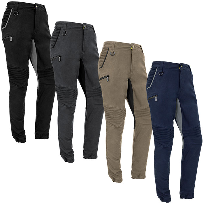 ZP340 Syzmik Mens Streetworx Stretch Cuffed Pant