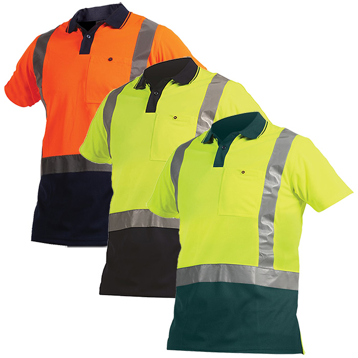 Bison 23205 Day/Night Polyester Microfibre Polo