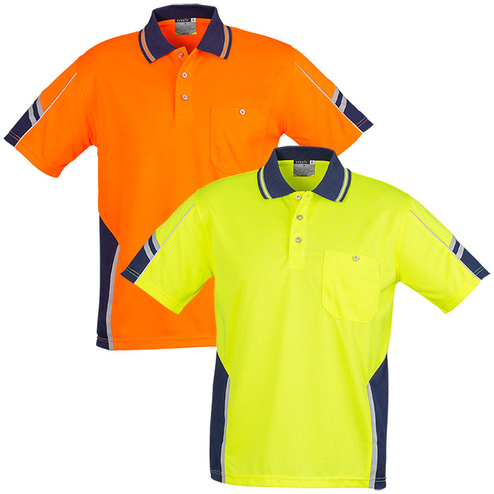 ZH237 Syzmik S/Sleeve Day Only Hi-Vis Squad Polo