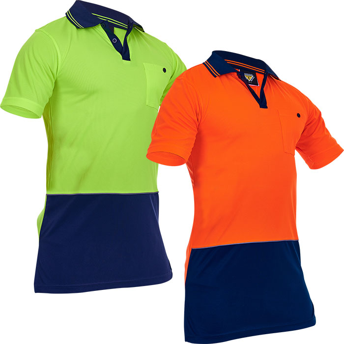 PC10 Caution Microfibre Day Only Polo