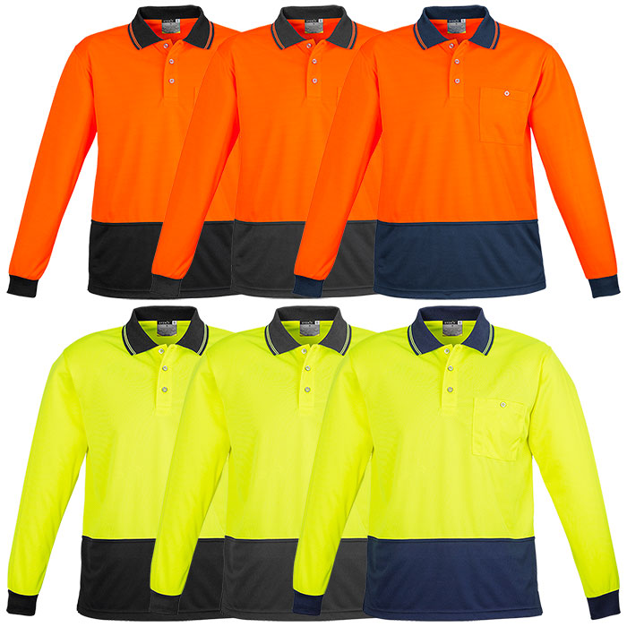 ZH232 Syzmik Basic Day Only Long Sleeve Polo