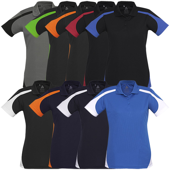 P401LS Ladies BIZ COOL Talon Polo