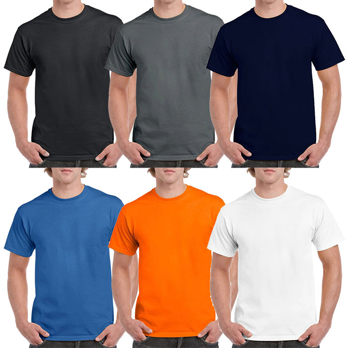 5000 Gildan Heavy 100% Cotton Adult T-Shirt