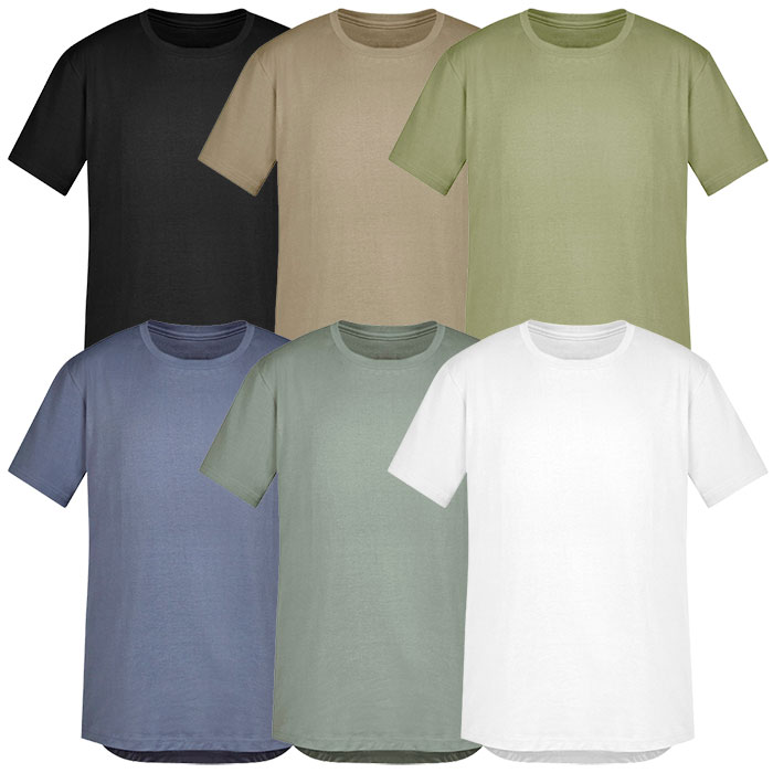 ZH135 Syzmik Mens 100% Cotton Streetworx T-Shirt
