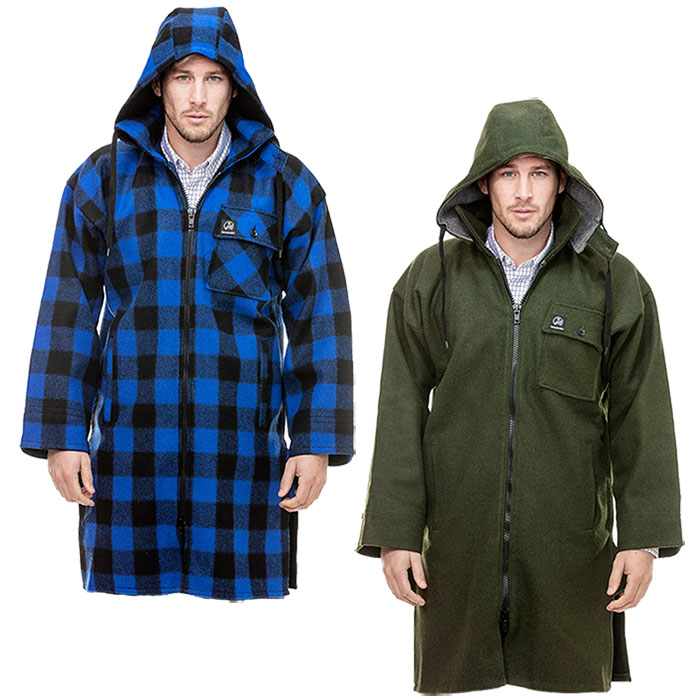 Swanndri Mosgiel Zip Front Bushshirt with Hood