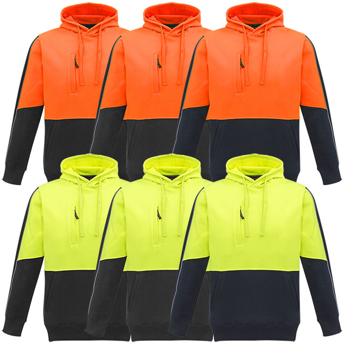 ZT484 Syzmik Unisex Hi-Vis Pullover Hoodie