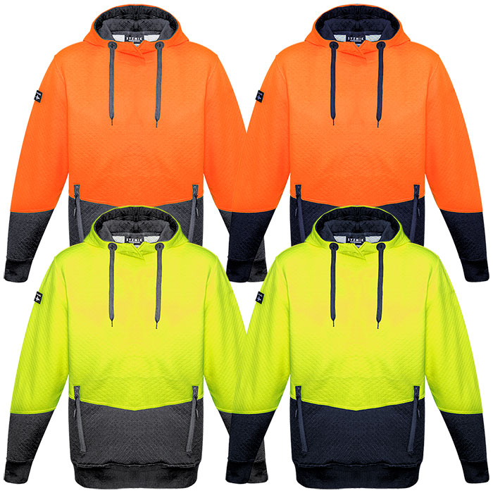 ZT477 Syzmik Unisex Hi-Vis Jacquard Hoodie