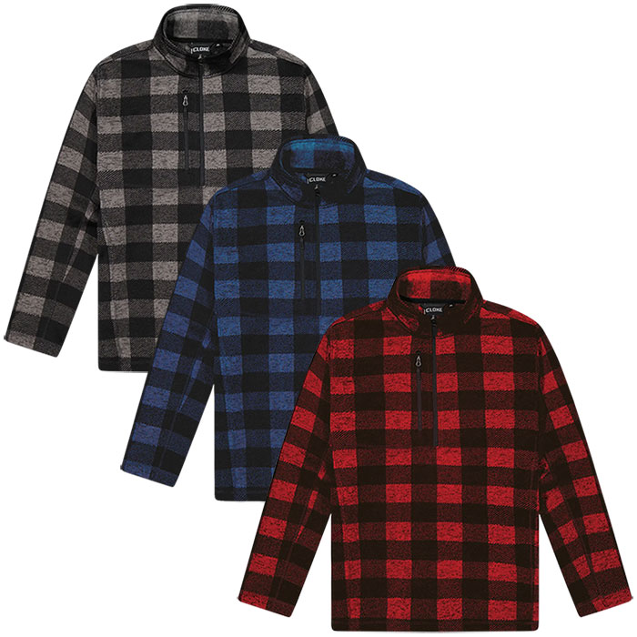 OKF Okarito Half Zip 305gsm Fleece Jersey