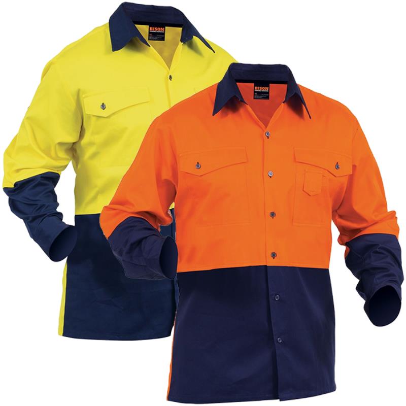 Bison 21102 100% Cotton 190gsm Day Only Shirt