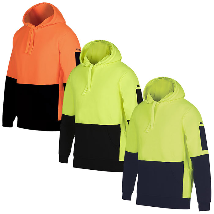 6HVPJ JB Day Only Hi-Vis 330gsm Hoodie
