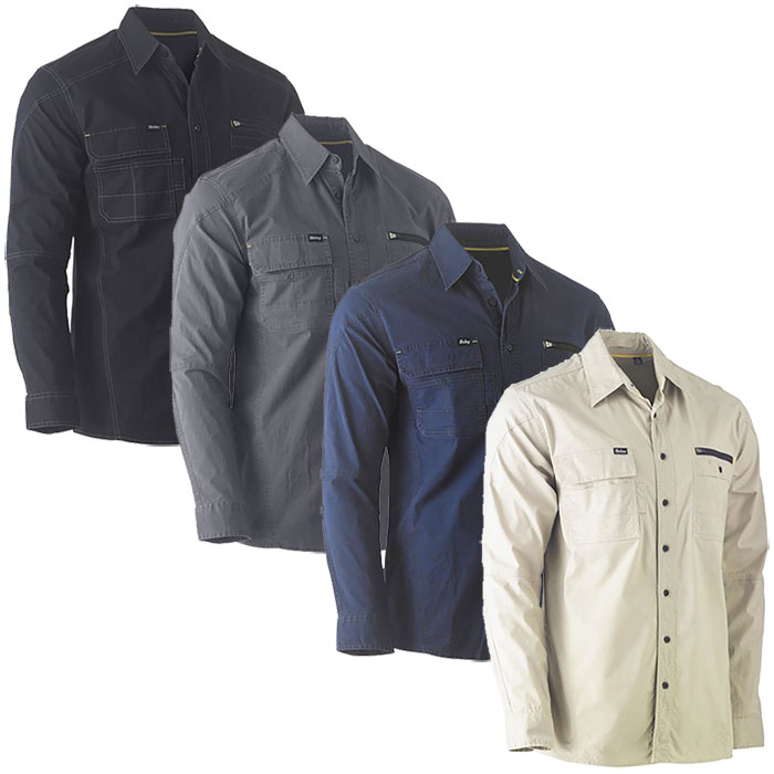 Bisley BS6144 Flx & Move Utility Work Shirt 145gsm