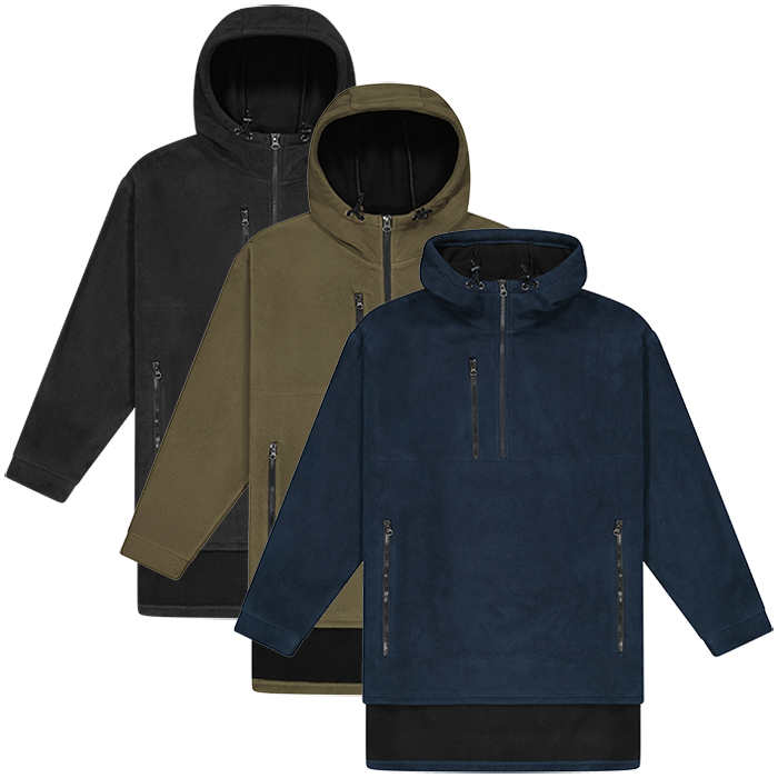 Cloke HWF Hauroko Windproof 3-Layer Hooded Fleece