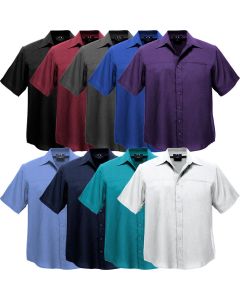 SH3603 Mens Plain Oasis Short Sleeve Shirt