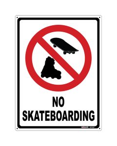 Skate Board Sign - No Skating
