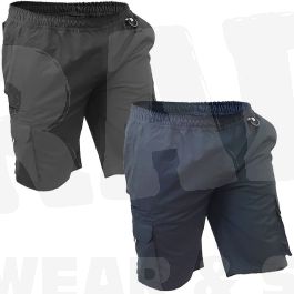 Caution Elastic Waist P/C Ripstop Cargo Short