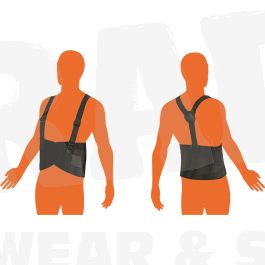 Pro Back Support With Adjustable Braces
