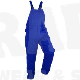 Caution Polycotton Bib & Brace Overall