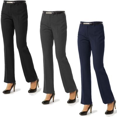 BS29320 Ladies Classic Flat Front Pant