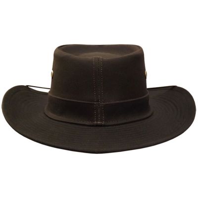 247 Mackenzie Oilskin / 8oz Hat with Brim