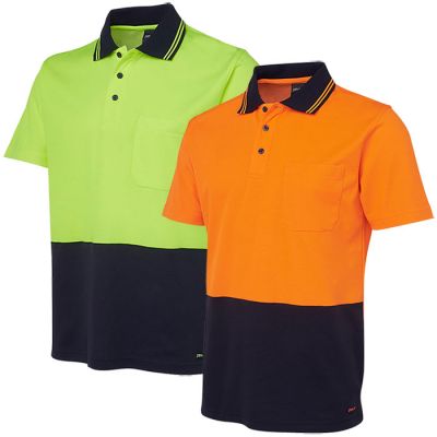 JB 6NCCS Day Only Short Sleeve Cotton Back Polo