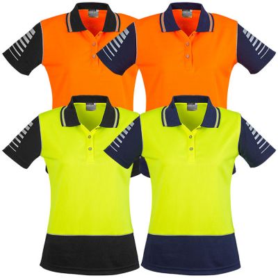 ZHL236 Syzmik Ladies S/Sleeve Day Only Zone Polo