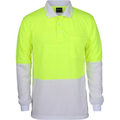 6HVPL JB Long Sleeve Day Only Traditional Polo