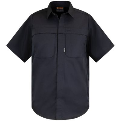 22001BK Bison Short Sleeve Polycotton Shirt