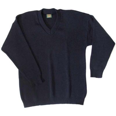 BJ7V Tight Knit V-Neck Pullover 85% Wool/15% Nylon