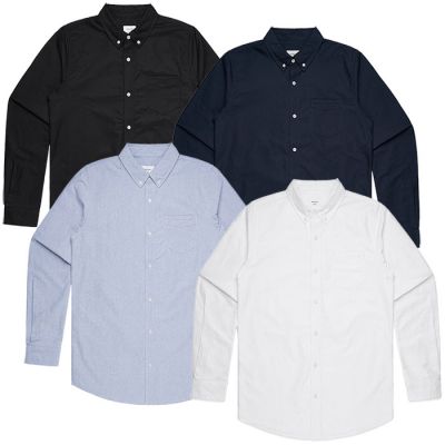 5401 AS Colour Mens Long Sleeve Oxford Shirt