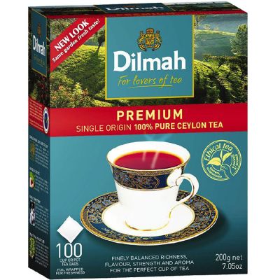 Dilmah Tagless Tea Bags Premium - Ctn/500