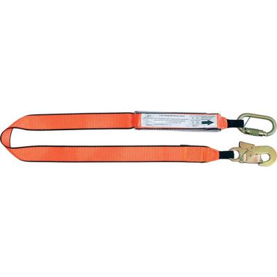 HSLP1197 Lanyard with Carabiner Double Action Hook