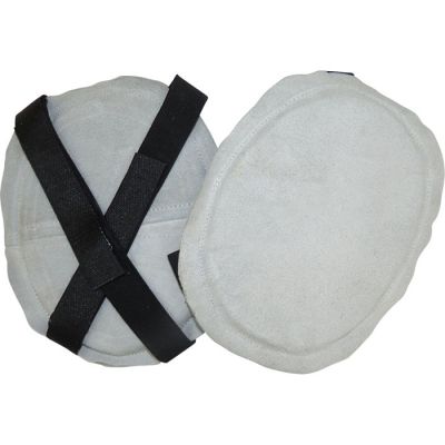 Leather Knee Pads with Velcro Straps