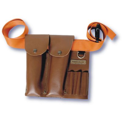 T15L Tree Fellers Belt -Leather with Wedge Pockets