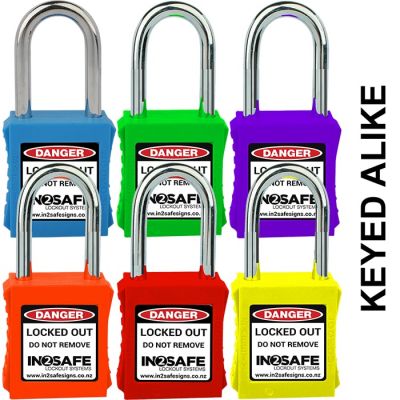 IN2SAFE Lockout Padlock - Standard - Keyed Alike