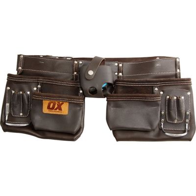 OX Professional Leather Tool Pouch with Belt