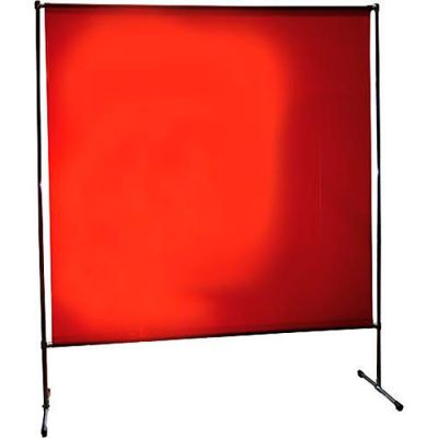 WS-R1066-25 One Panel Welding Screen with Curtains