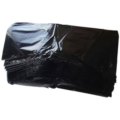 2248387 120Ltr Black Rubbish Bags - 40 Micron