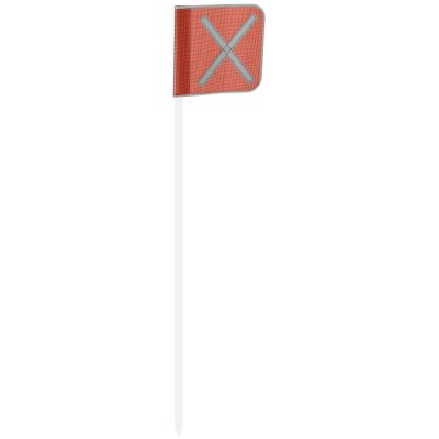 Safety Orange Flag with 1.5Mtr Fibreglass Pole