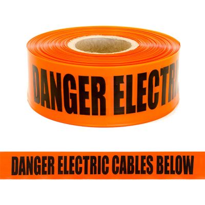 Underground Tape 250m Danger Electric Cable Below
