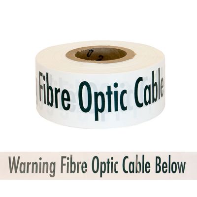 Underground Tape 250m Fibre Optic Cable Below