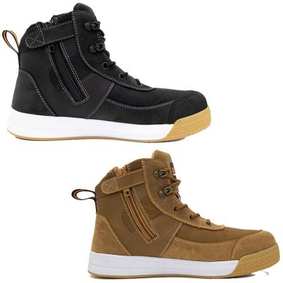 Dune Bison Zip Side Safety Boot - Low Cut