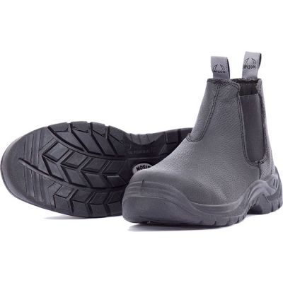 Trade Bison Slip/On PU Sole Safety Boot