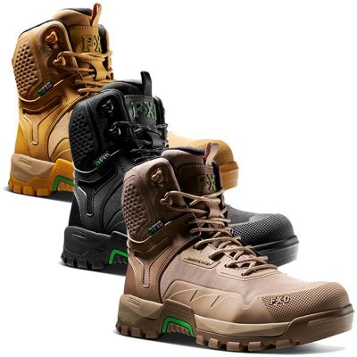 WB-5 FXD Metal Free Zipside Safety Boot 6in