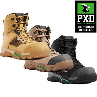 FXD WB-1 Zipside Hiker Style Safety Boot 6in High