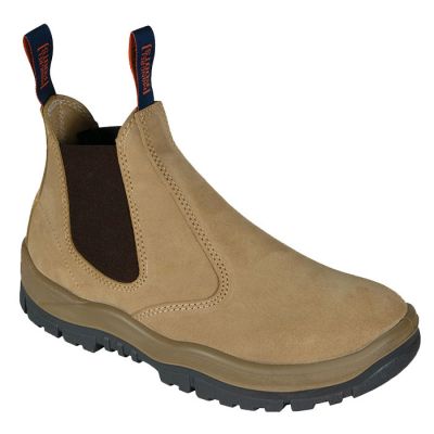 240040 Mongrel Wheat Suede S/On Safety Boot