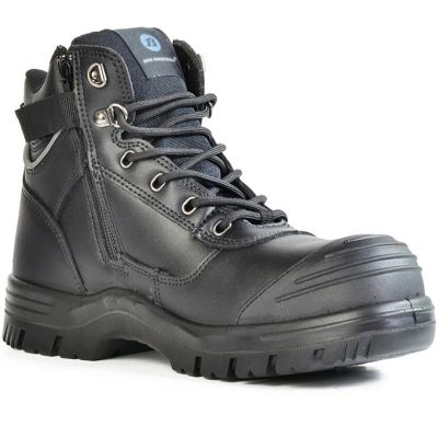 Bata Atlas Zipside Lace-Up Safety Boot