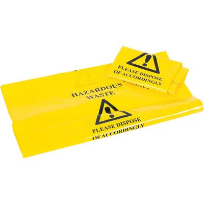 Disposable Waste Bags - Yellow