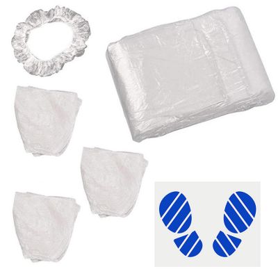 Disposable Car Cover Kits - 6 in 1 Kits